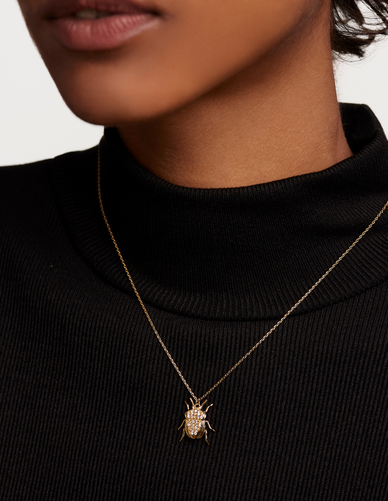 PDPAOLA Luck Necklace | Mocha Australia