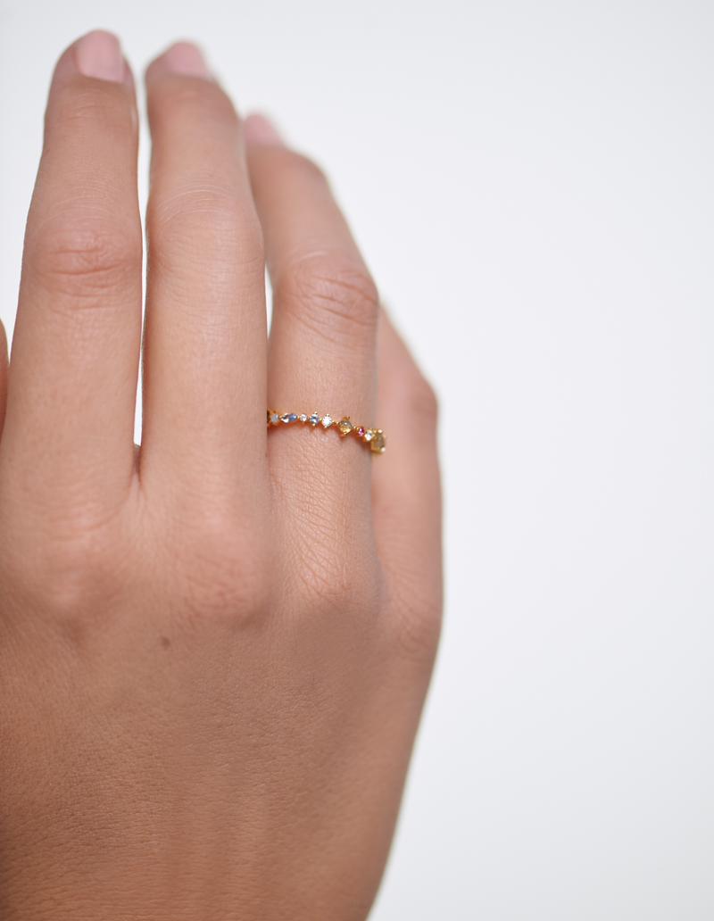 PDPAOLA Papillon Ring - Gold | Mocha Australia