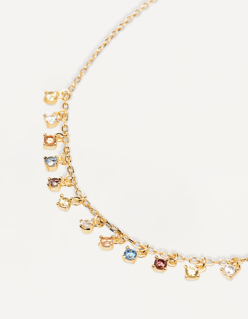 PDPAOLA Willow Necklace - Gold | Mocha Australia