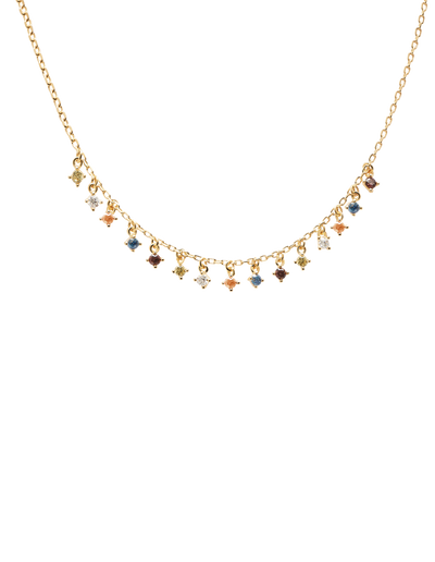 PDPAOLA Willow Necklace - Gold | Mocha Australia