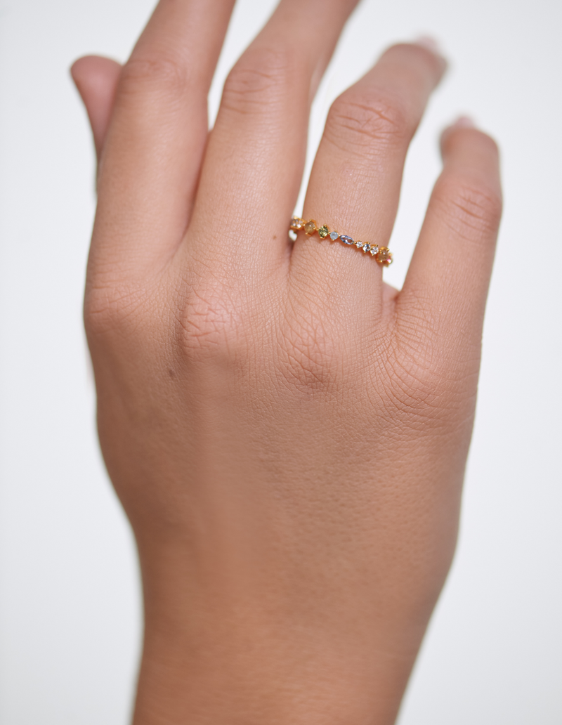 PDPAOLA Papillon Ring - Gold | Mocha Australia