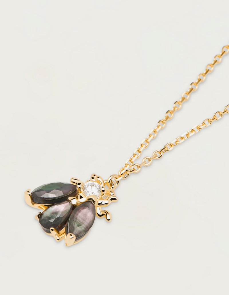 PDPAOLA Zaza Necklace - Gold | Mocha Australia