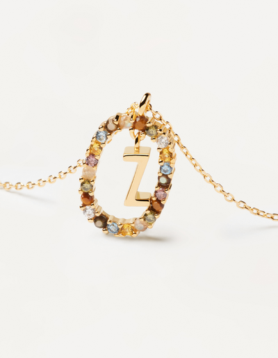 PDPAOLA Letter Necklace - Z | Mocha Australia