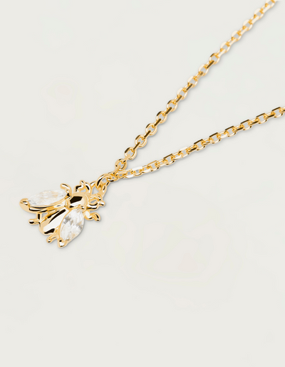 PDPAOLA Buzz Necklace - Gold | Mocha Australia