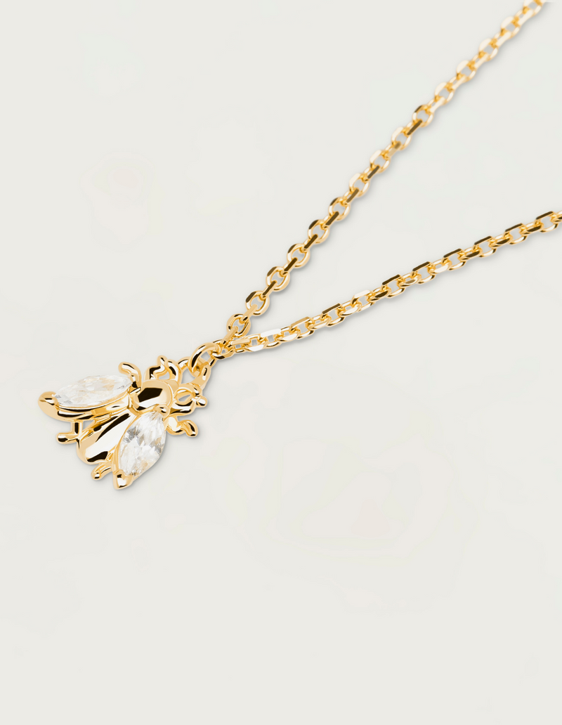 PDPAOLA Buzz Necklace - Gold | Mocha Australia
