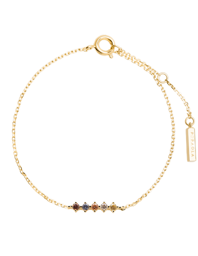 PDPAOLA Sage Bracelet - Gold | Mocha Australia