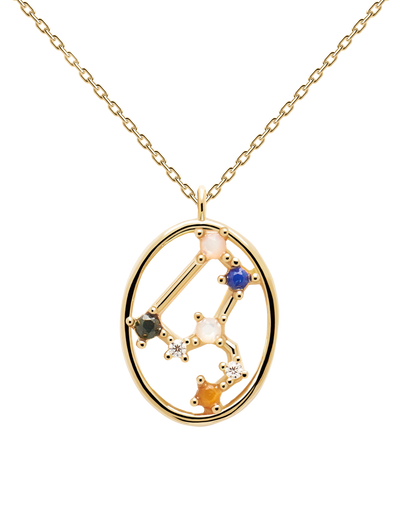 PDPAOLA Zodiac Necklace - Leo | Mocha Australia