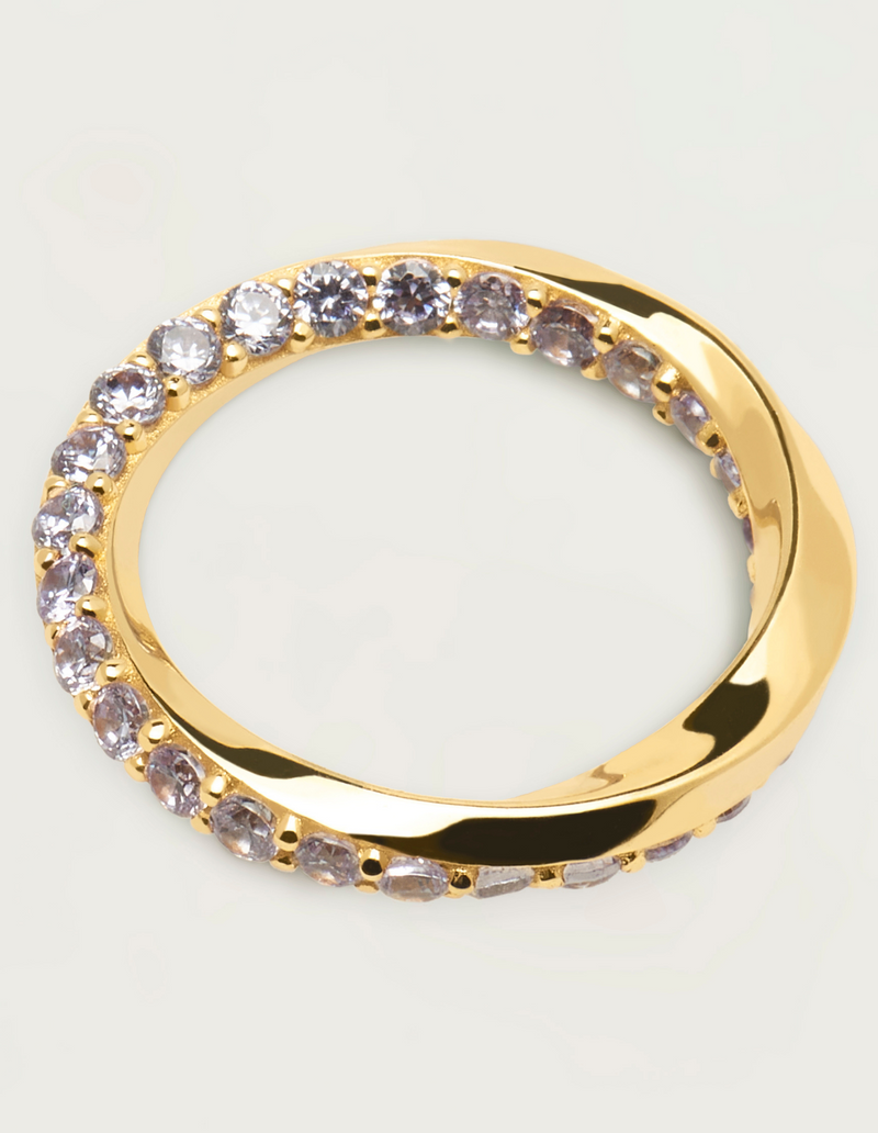 PDPAOLA Cavalier Ring | Mocha Australia