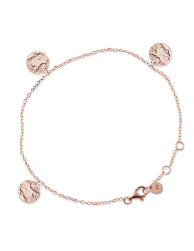 Bianc Bon Bon Scattered Jingle Bracelet - Rose Gold | Mocha Australia