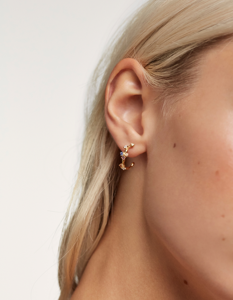 PDPAOLA Five Earrings - Gold | Mocha Australia