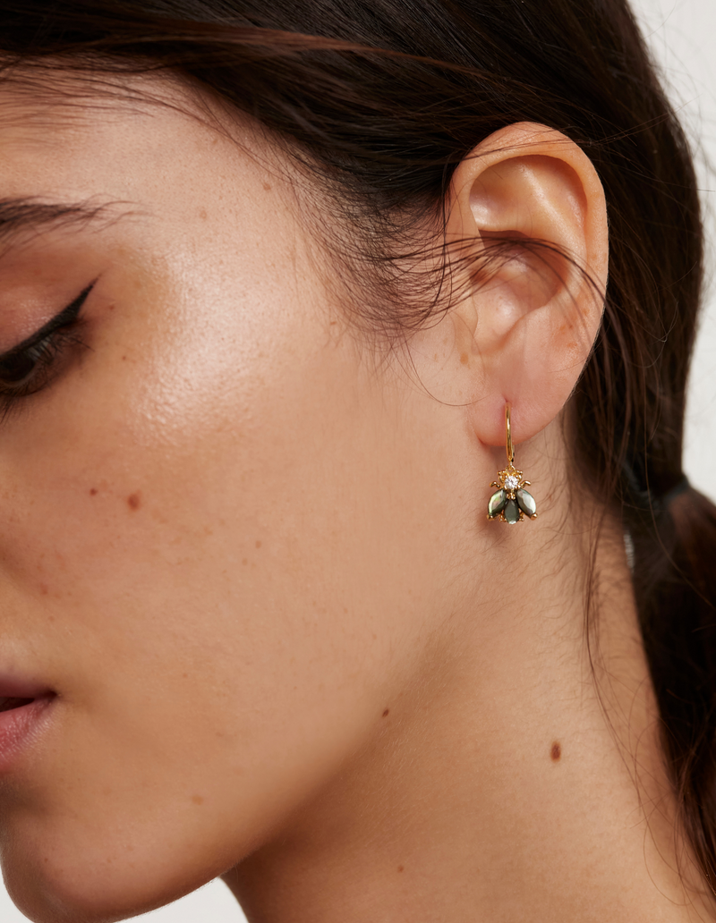 PDPAOLA Zaza Earrings - Gold | Mocha Australia