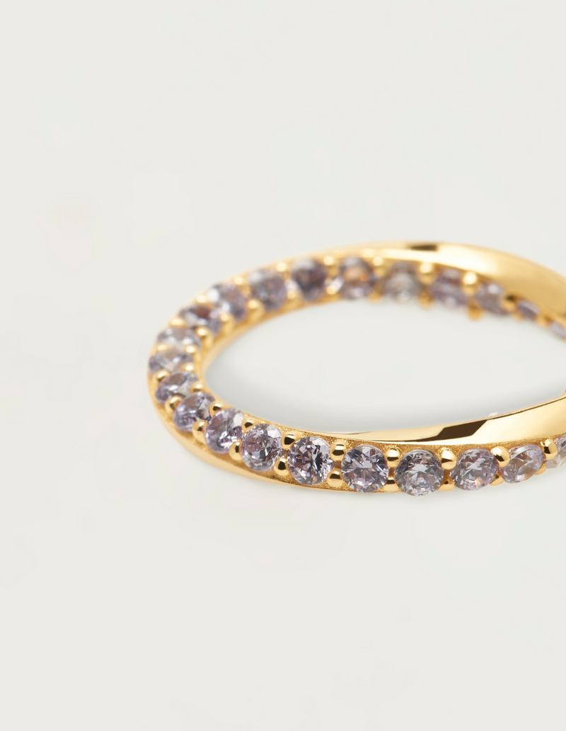 PDPAOLA Cavalier Ring | Mocha Australia
