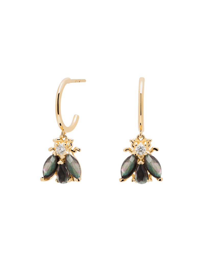 PDPAOLA Zaza Earrings - Gold | Mocha Australia