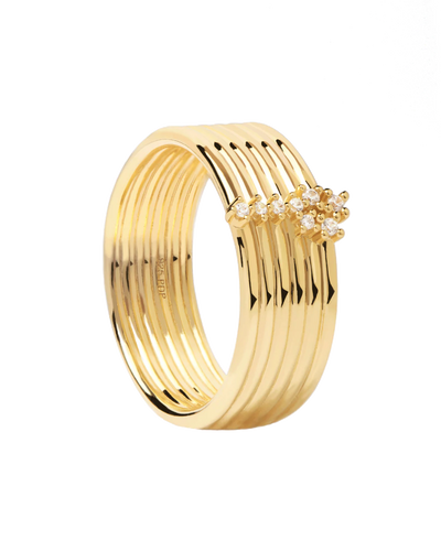 PDPAOLA Super Nova Ring - Gold | Mocha Australia