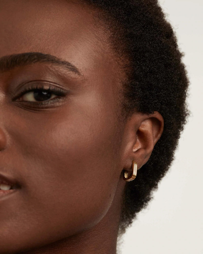 PDPAOLA Nova Earrings - Gold | Mocha Australia