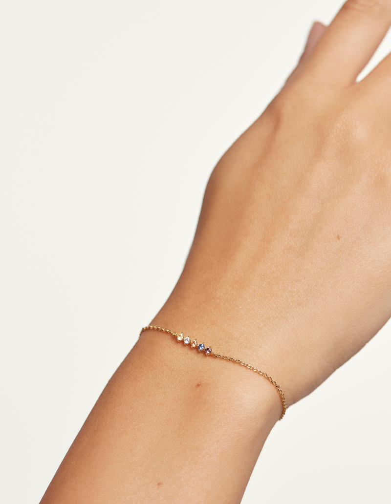 PDPAOLA Sage Bracelet - Gold | Mocha Australia
