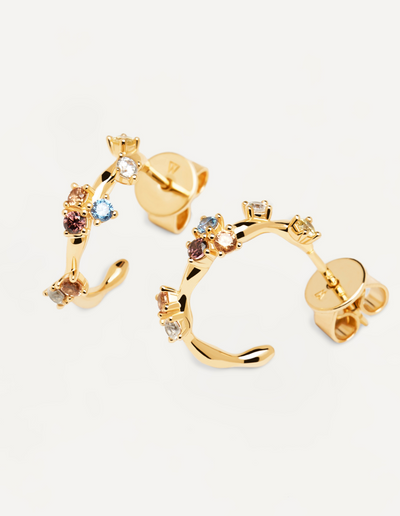 PDPAOLA Five Earrings - Gold | Mocha Australia