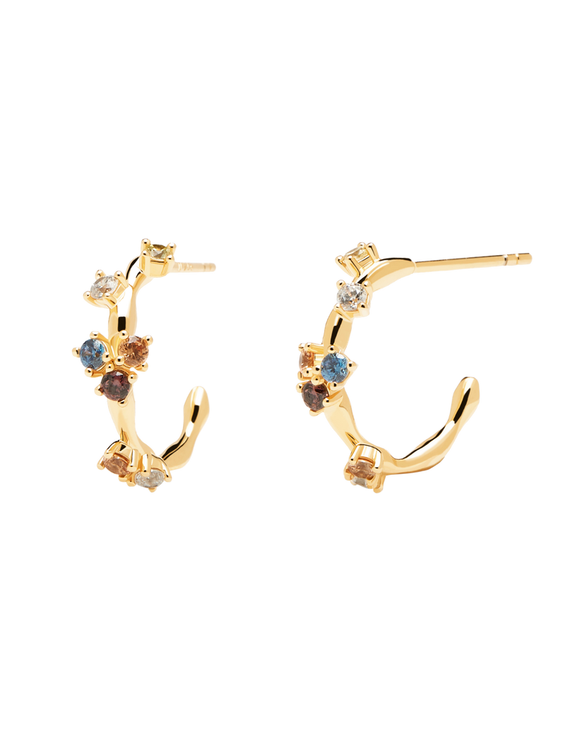 PDPAOLA Five Earrings - Gold | Mocha Australia