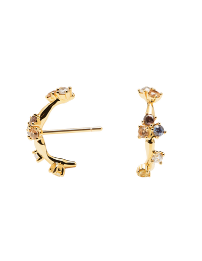 PDPAOLA Five Earrings - Gold | Mocha Australia