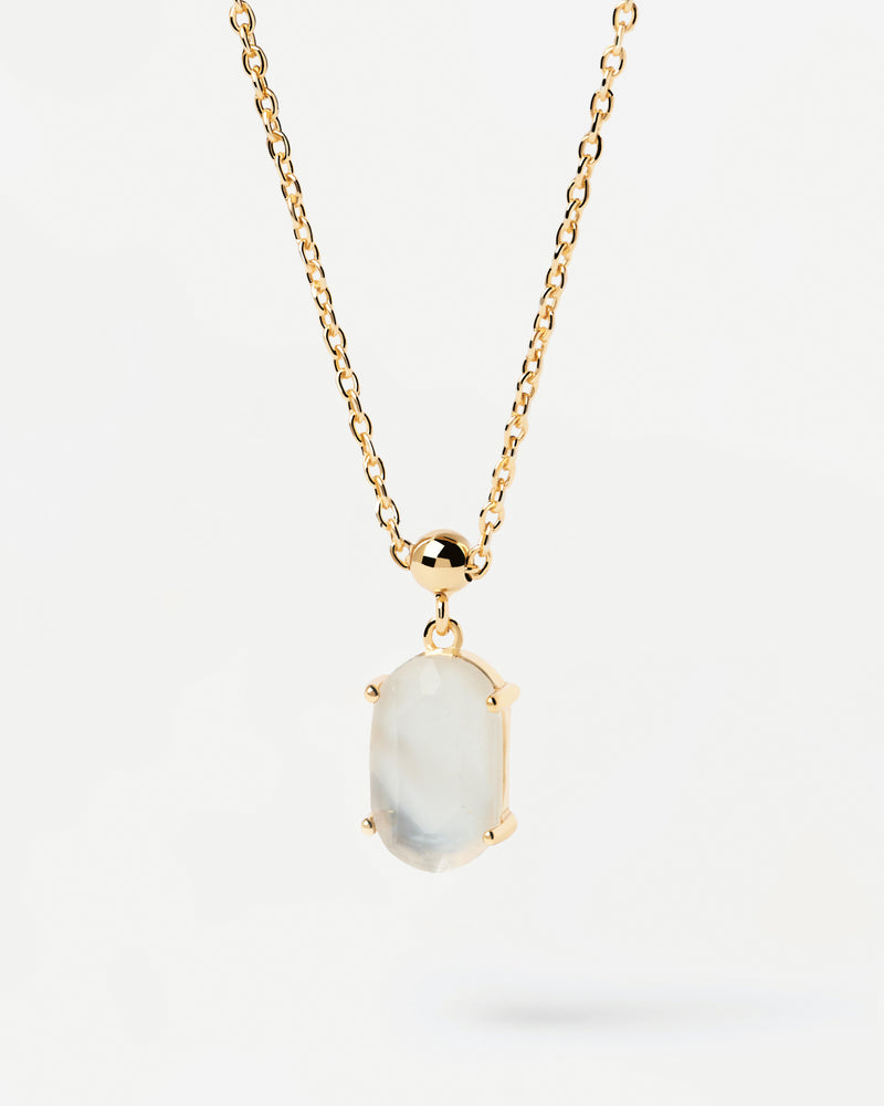 PDPAOLA Mother of Pearl Intuition Charm | Mocha Australia