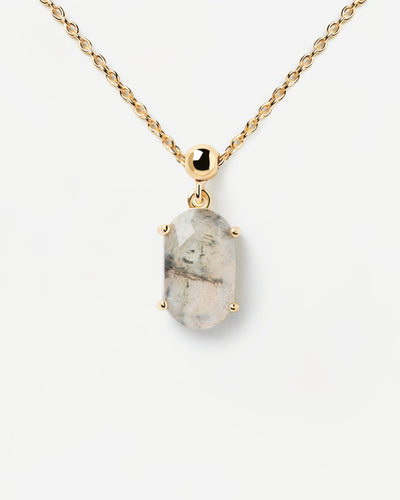 PDPAOLA Labradorite Strength Charm | Mocha Australia