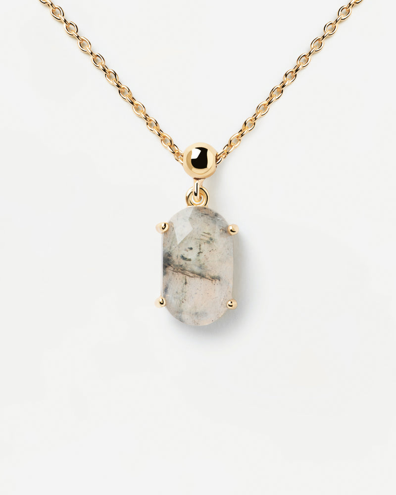 PDPAOLA Labradorite Strength Charm | Mocha Australia