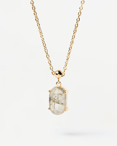 PDPAOLA Labradorite Strength Charm | Mocha Australia