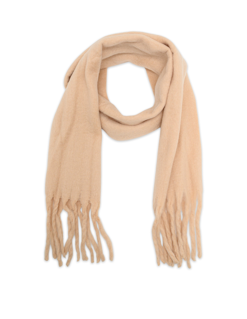 Mocha Tassel Winter Scarf - Melon | Mocha Australia