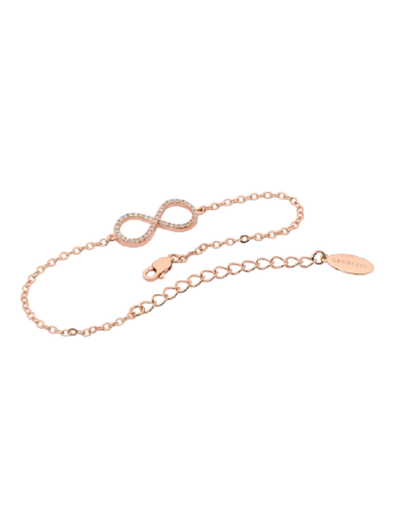 Georgini Infinite Bracelet w/ CZ - Rose Gold | Mocha Australia