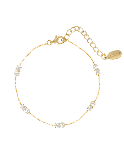 Georgini Snow Drop Bracelet - Gold | Mocha Australia