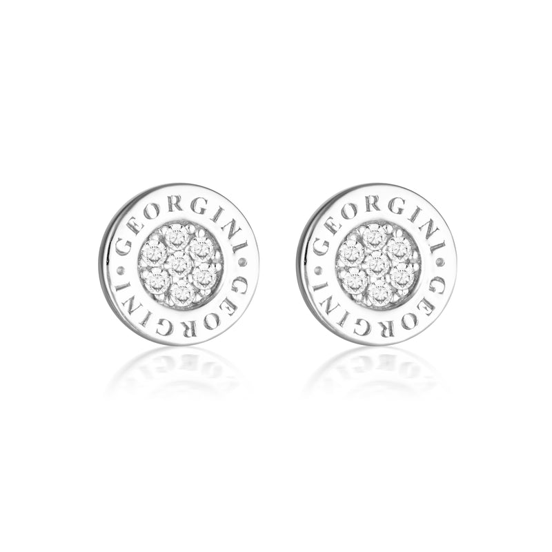 Georgini Signature Studs - Silver | Mocha Australia