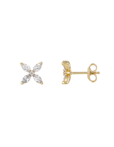 Georgini Heirloom Favoured Earrings - Gold | Mocha Australia