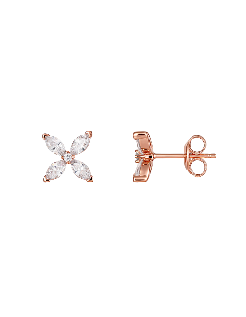 Georgini Heirloom Favoured Earrings - Rose Gold | Mocha Australia