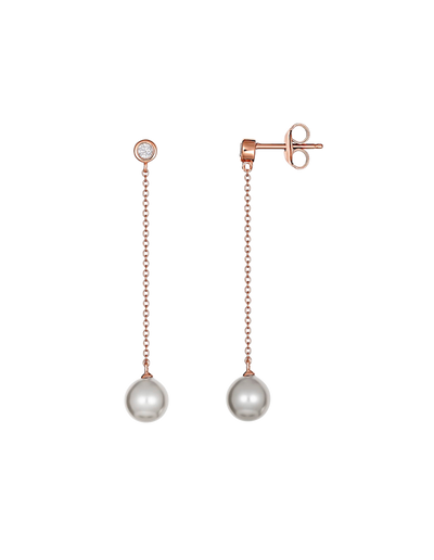 Georgini Heirloom Treasured Earrings - Rose Gold | Mocha Australia