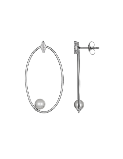 Georgini Heirloom Admired Earrings - Silver | Mocha Australia