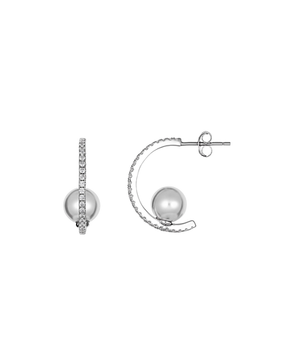 Georgini Heirloom Legacy Earrings - Silver | Mocha Australia