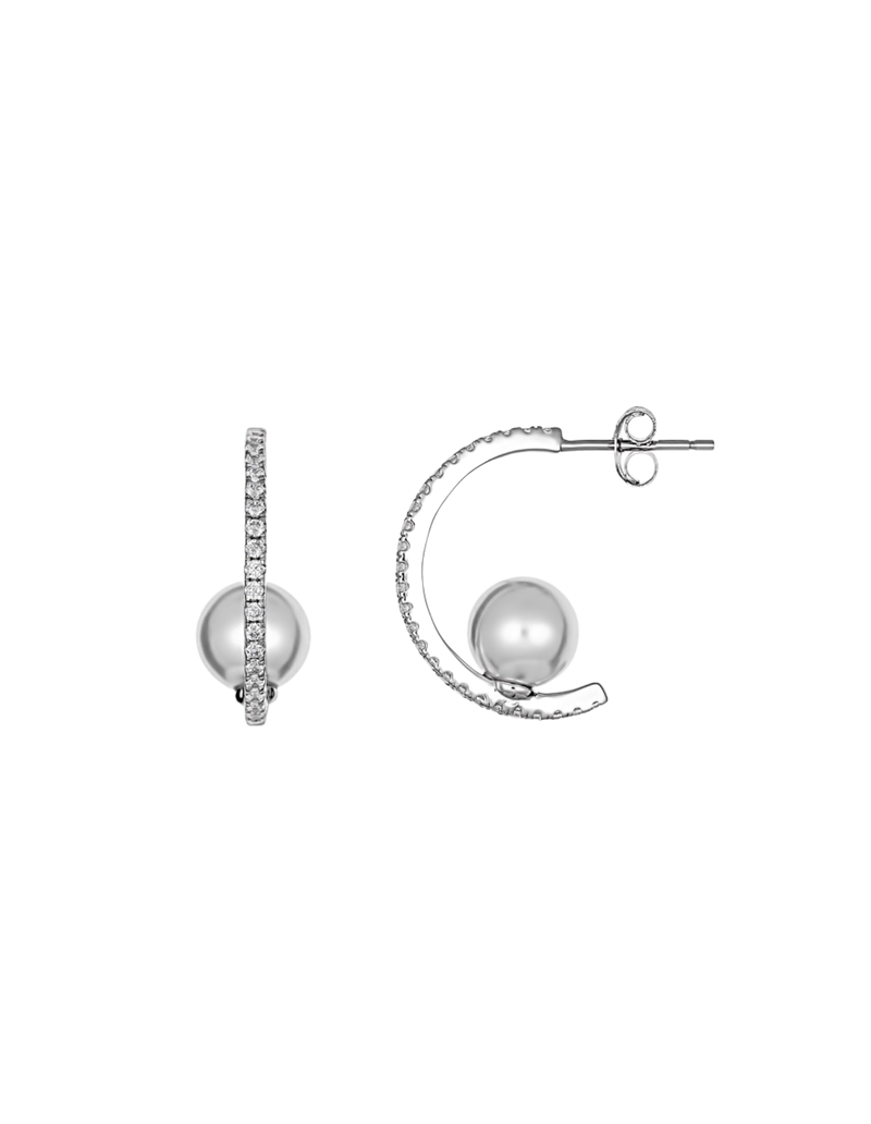 Georgini Heirloom Legacy Earrings - Silver | Mocha Australia