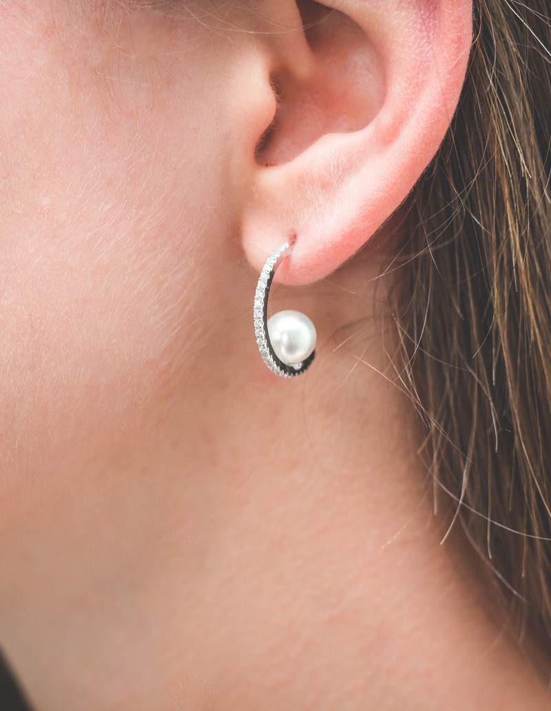 Georgini Heirloom Legacy Earrings - Silver | Mocha Australia
