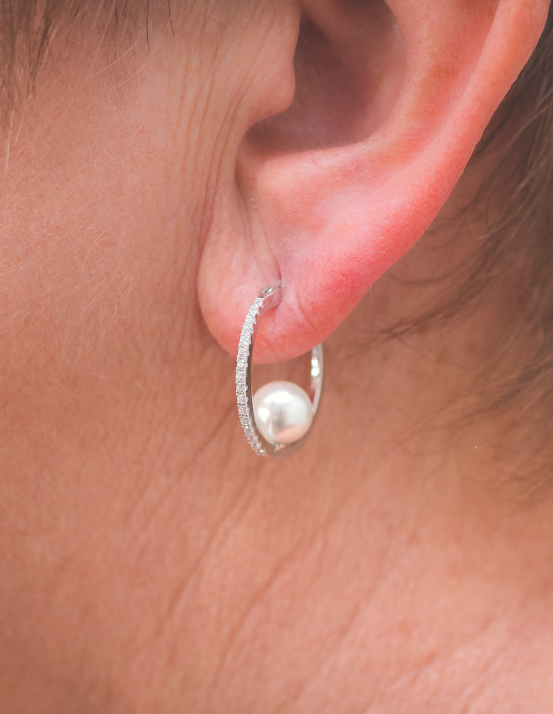 Georgini Heirloom Adored Earrings - Silver | Mocha Australia