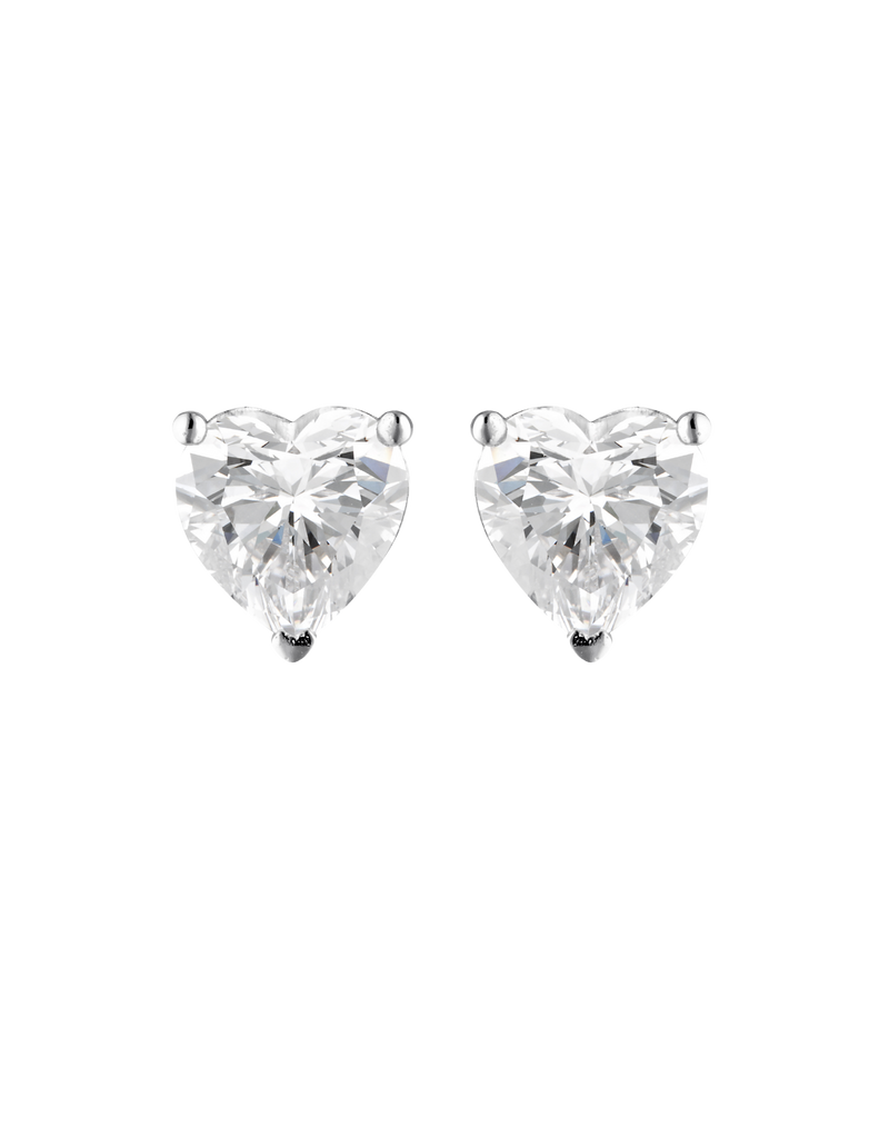 Georgini Aurora First Blush Earrings - Silver | Mocha Australia
