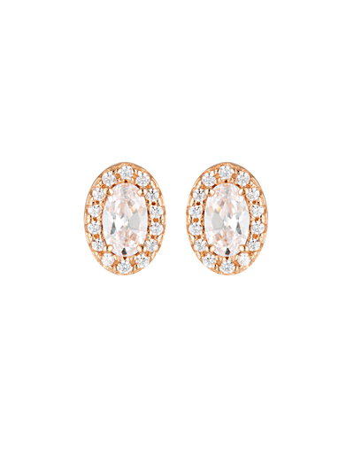 Georgini Aurora Glow Earrings - Rose Gold | Mocha Australia