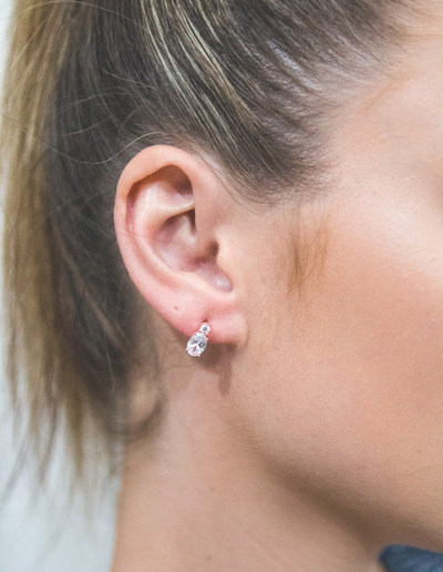 Georgini Aurora Australis Earrings - Rose Gold | Mocha Australia