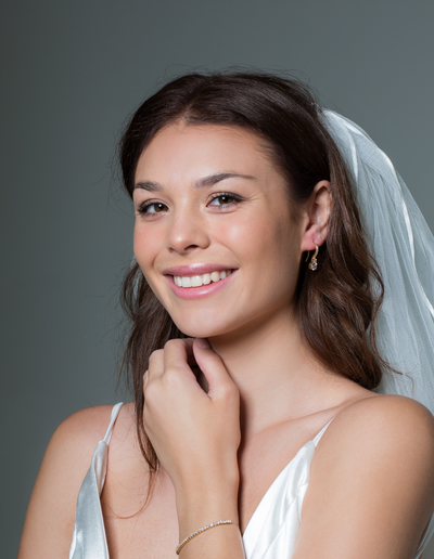 Georgini Iconic Bridal Daphne Earrings - Gold | Mocha Australia