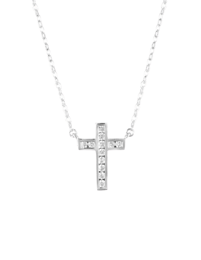 Georgini Spiritus Cross Pendant - Silver | Mocha Australia