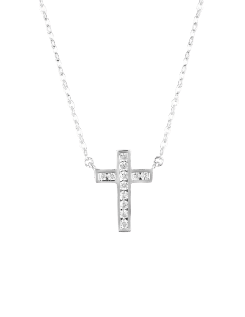Georgini Spiritus Cross Pendant - Silver | Mocha Australia