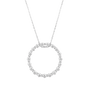 Georgini Circle Of Life Pendant w/ CZ - Silver