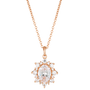 Georgini Iconic Bridal Eloise Pendant - Rose Gold