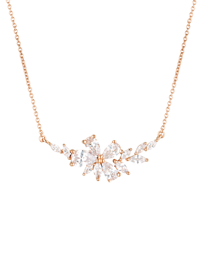 Georgini Iconic Bridal Hyacinth Necklace - Rose Gold | Mocha Australia