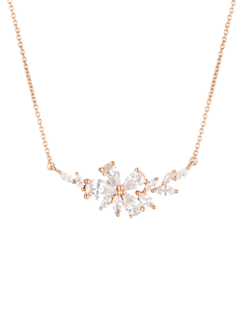 Georgini Iconic Bridal Hyacinth Necklace - Rose Gold | Mocha Australia