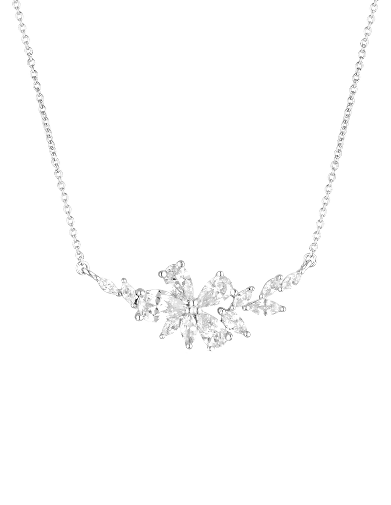 Georgini Iconic Bridal Hyacinth Necklace - Silver | Mocha Australia